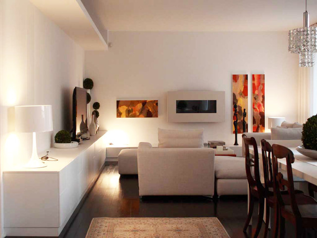 Casa PC modern-vardagsrum