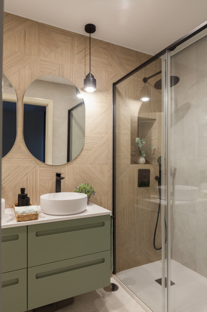 Reforma integral de ba&ntilde;o modern-badezimmer