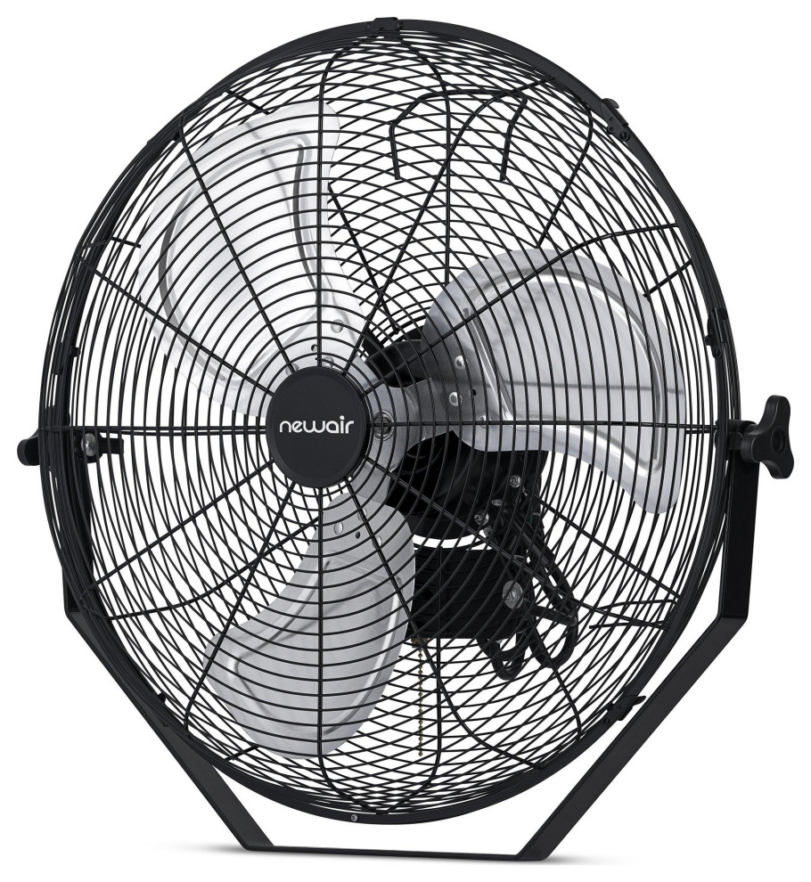 Newair 18" Outdoor High Velocity Wall Mounted Fan With 3 Fan Speeds ...