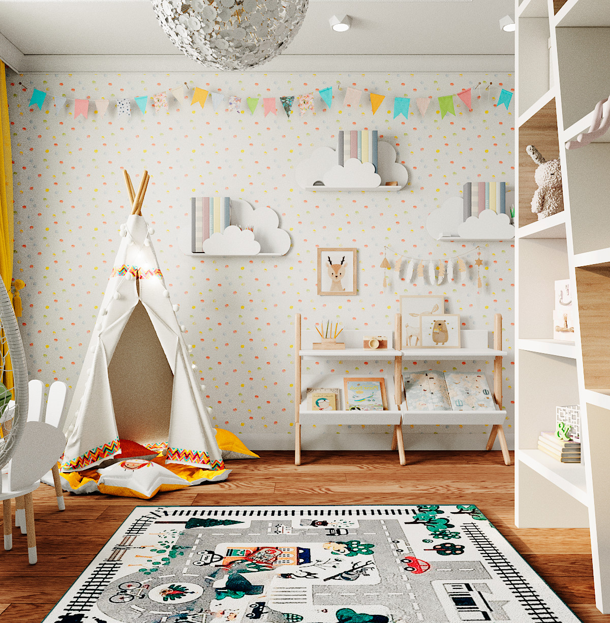 3-ком. квартира в стиле фьюжн