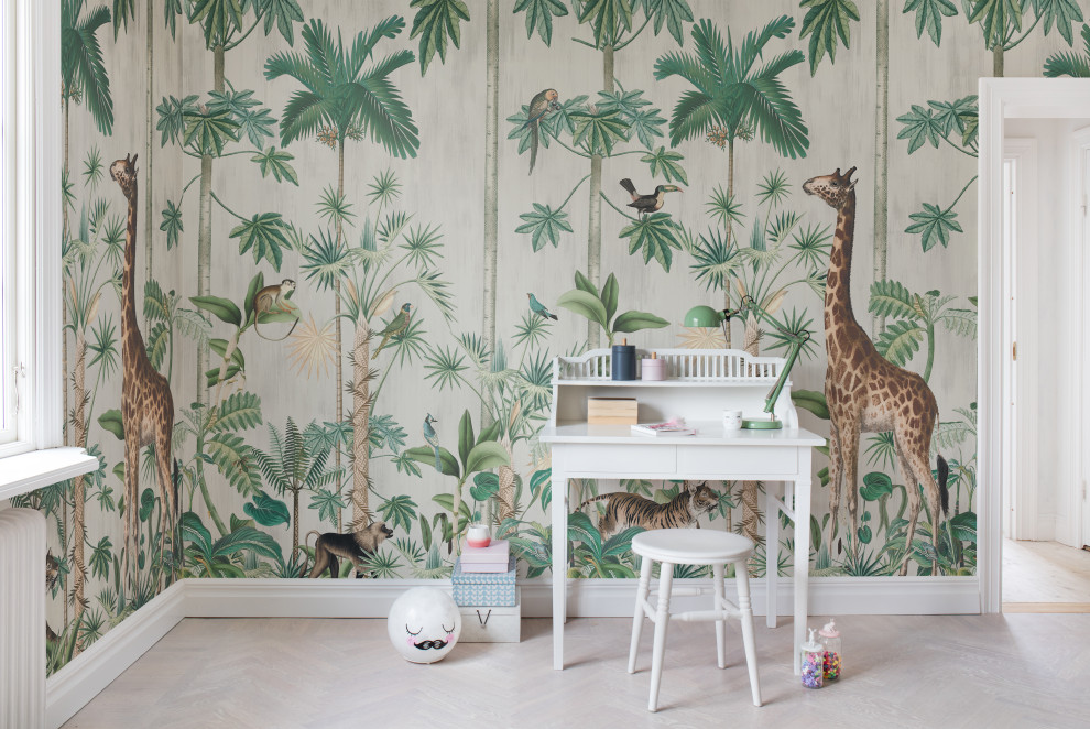 This is an example of a contemporary kids' room in Gothenburg.