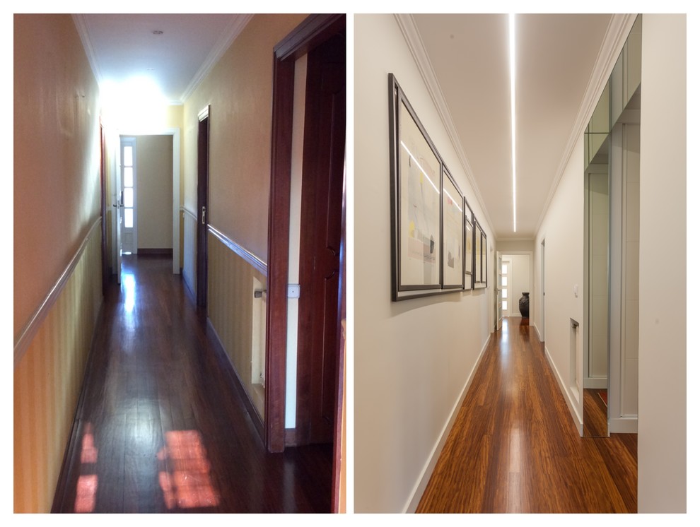 EL ANTES Y EL DESPUES DE UN PISO DE LOS AÑOS 70
