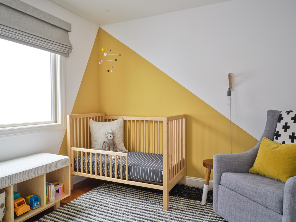 Ispirazione per una cameretta per neonati scandinava