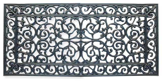 Au Rubber Double Doormat Mediterranean Doormats By A1 Home Au Rubber Double Doormat