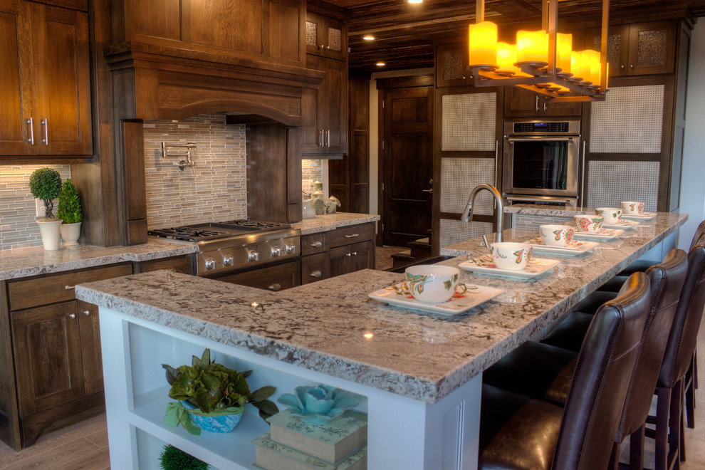 This is an example of a traditional kitchen in Salt Lake City.