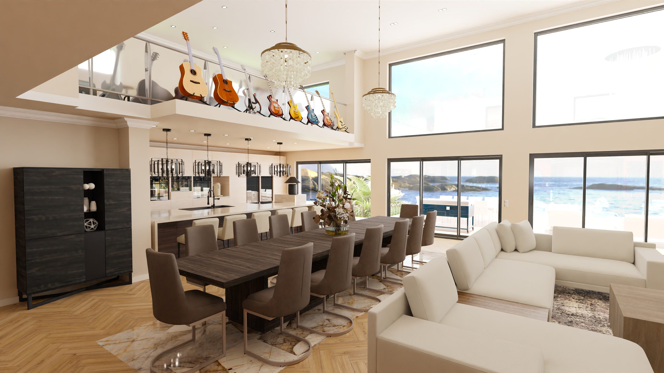 Maison vue mer