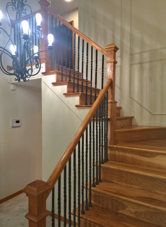Hickory Staircase 3