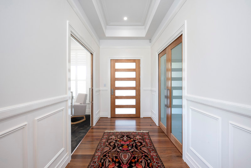 Photo of a traditional entryway in Sydney.