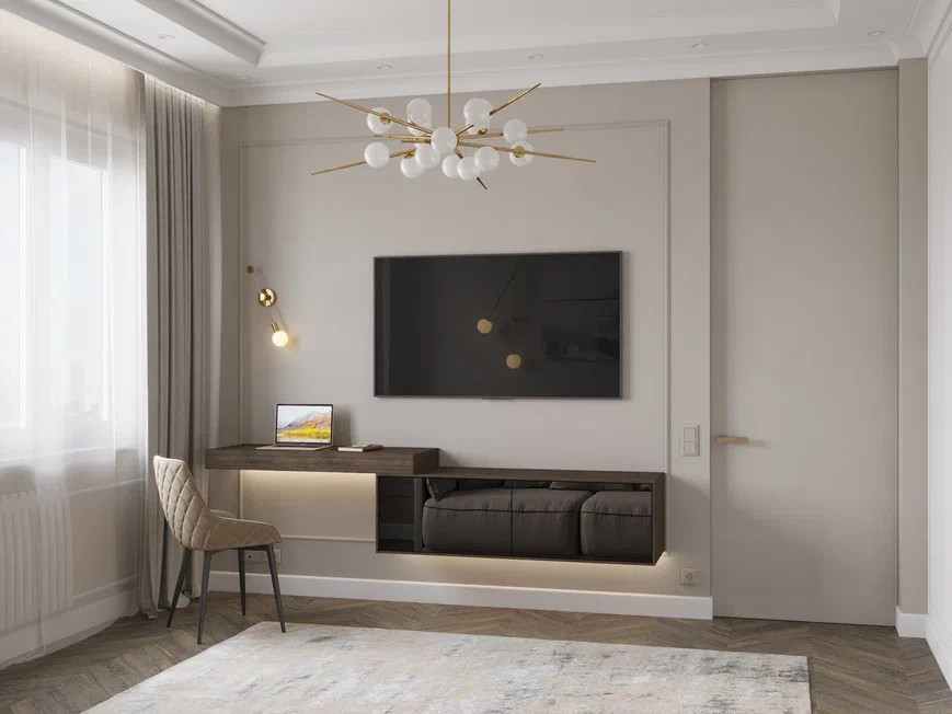 Ремонт квартиры (трехкомнатной) площадью 88,4 м2