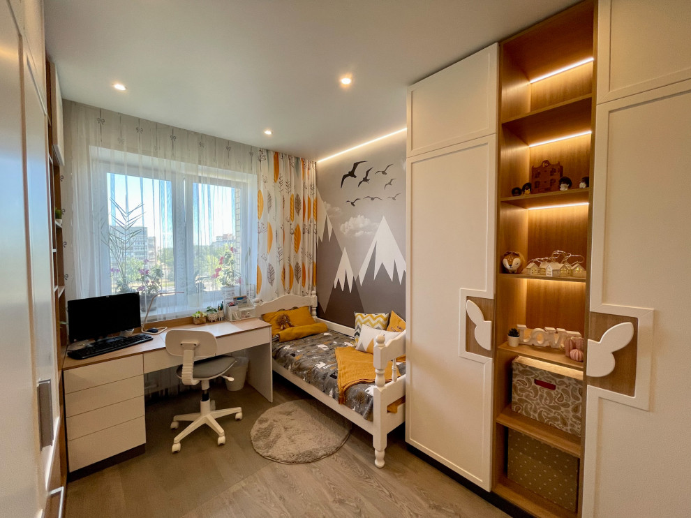 Реализованный проект.Детская для двух девочек.