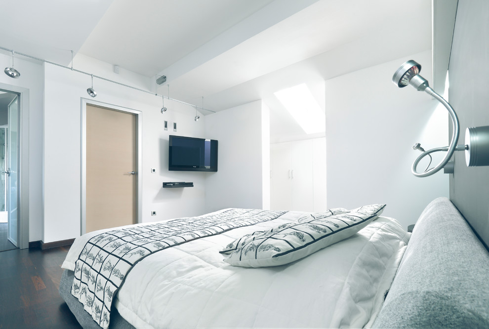 Спальня на мансарде в Перми