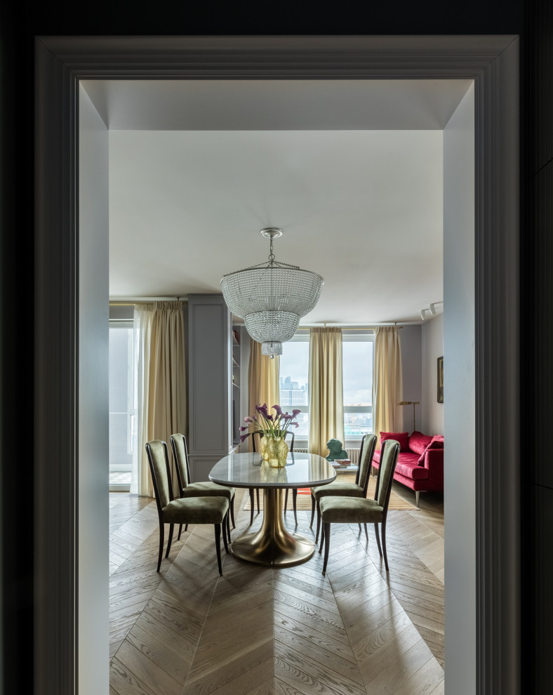 Интерьер квартиры 116 кв.м. в ЖК Утёсов