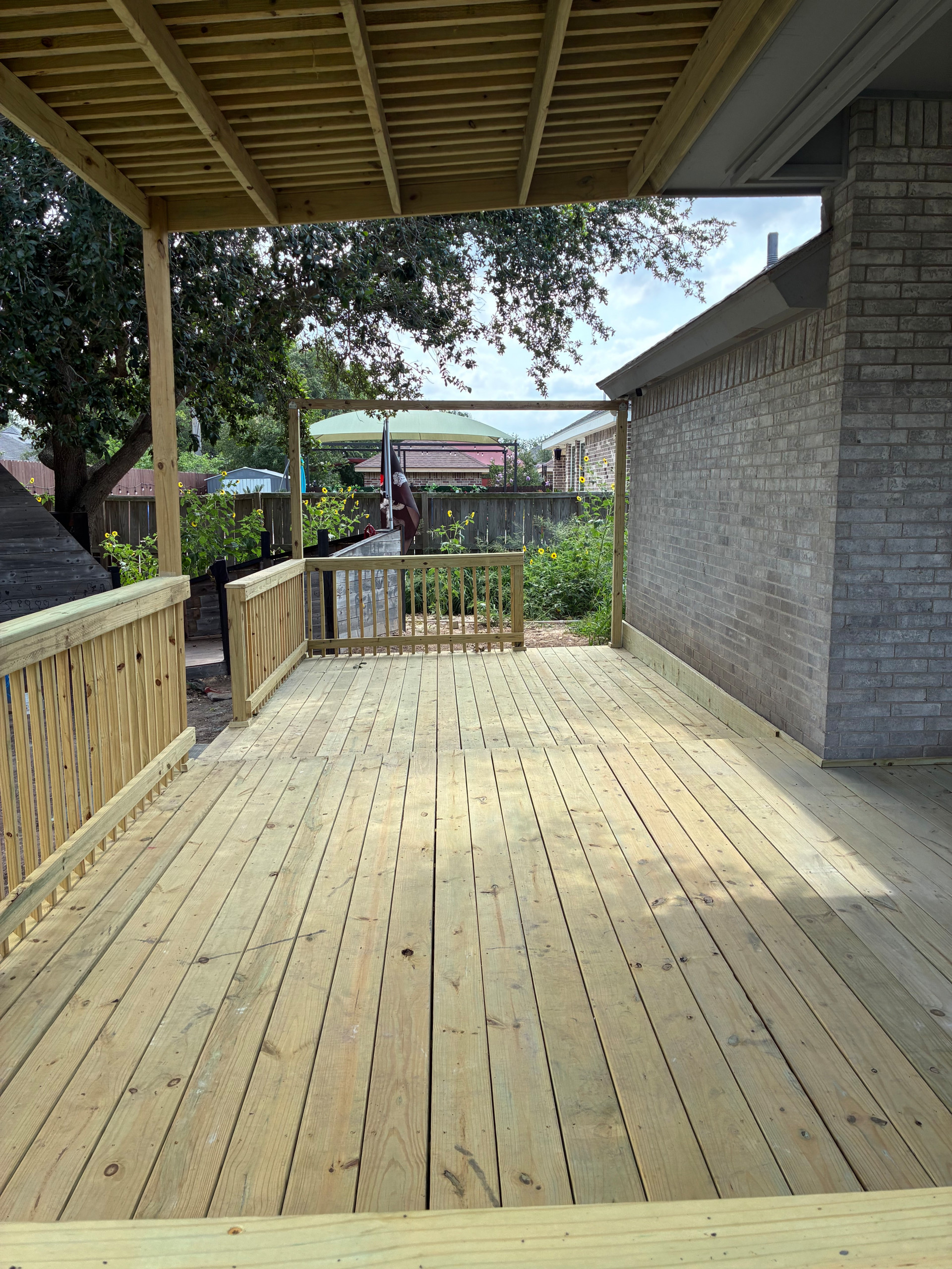 Build New Wood Deck