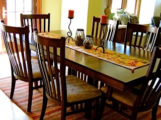 Example of a transitional dining room design in Milwaukee