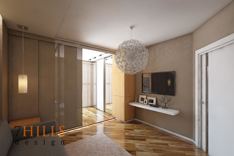 Проект 2-х комнатной квартиры