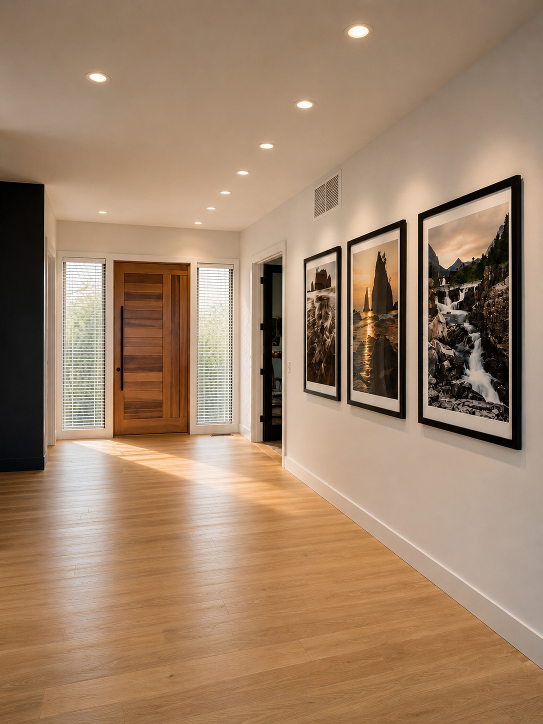 Modern California Casual Entry Hall