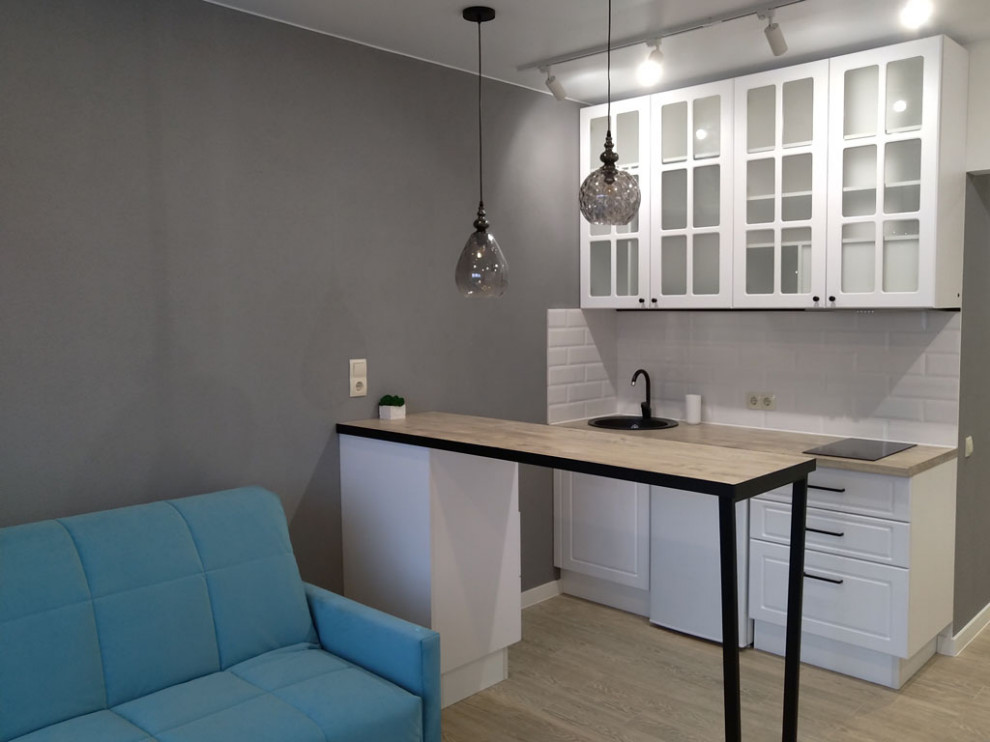 Ремонт студии ЖК Алые Паруса