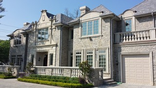 Cast Stone Facade, Long Island, NY - Traditional ...