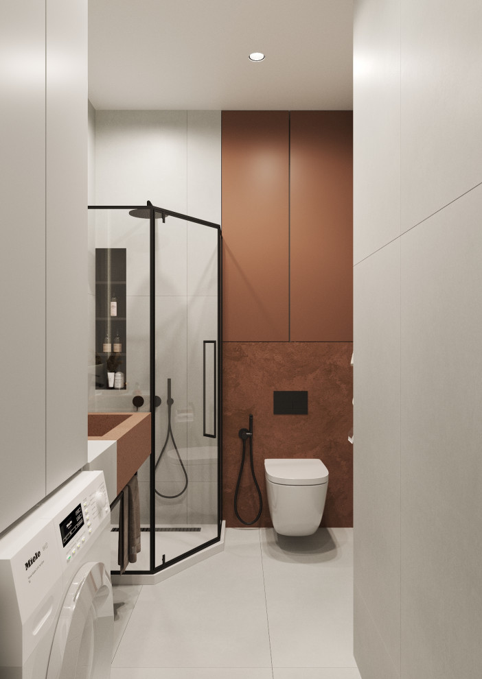 Проект квартиры-студия 28кв.м в СПб