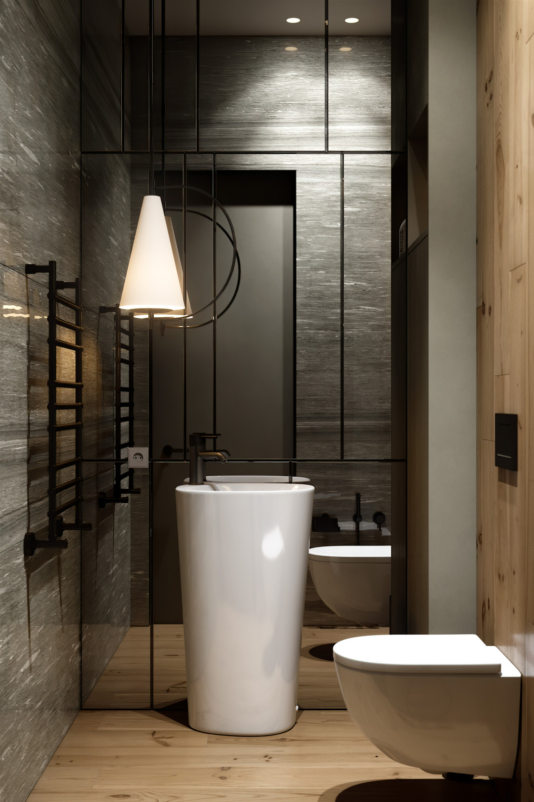 Су гостевой. Первый этаж.