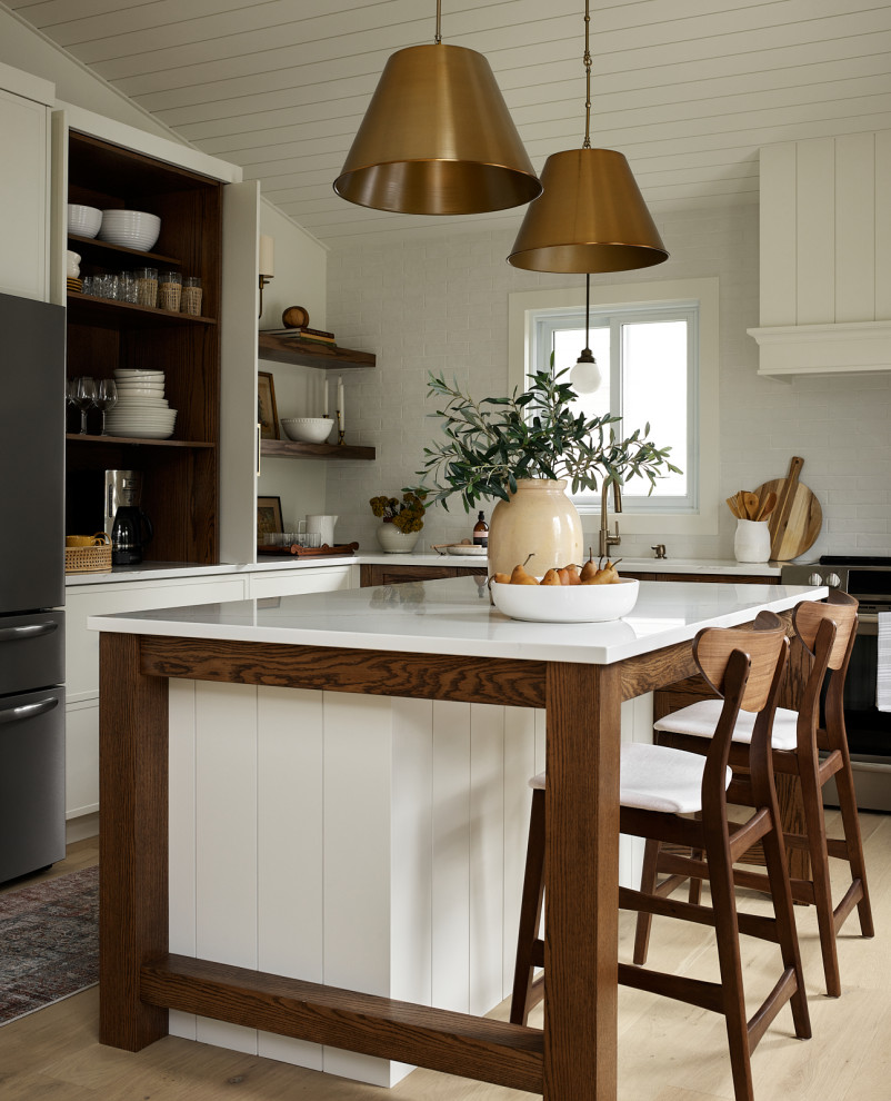 Kitchen - transitional kitchen idea in Toronto