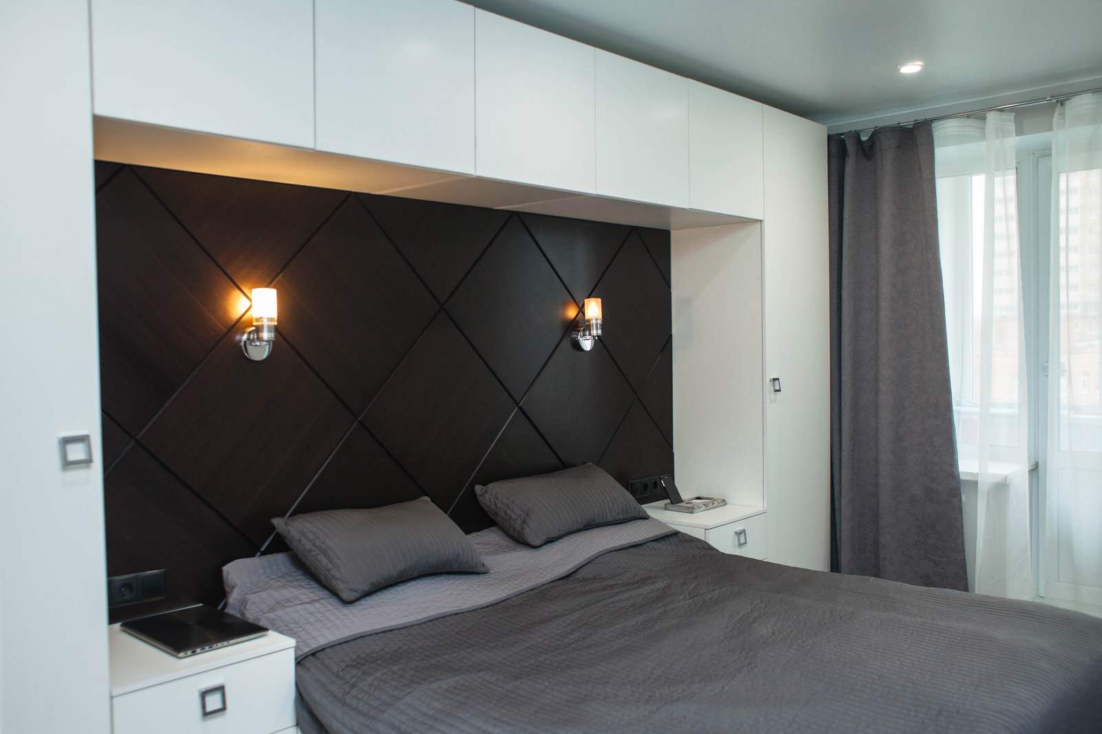 Спальня в ЖК Триумф Парк