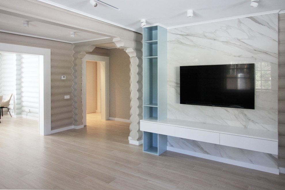 Срубовой коттедж в Рощино