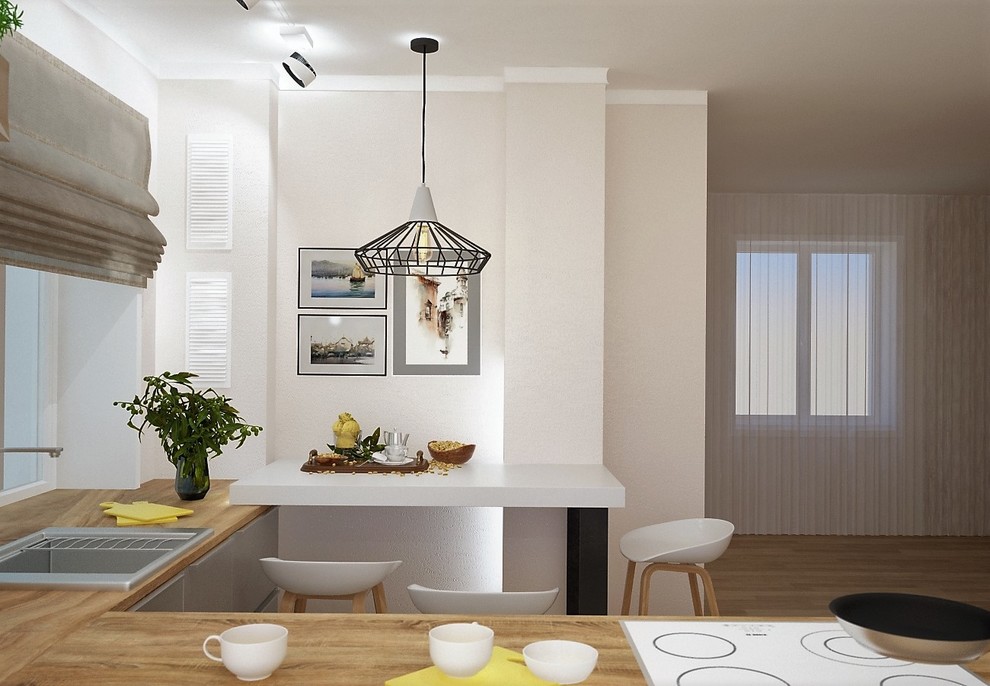 Два варианта одной кухни