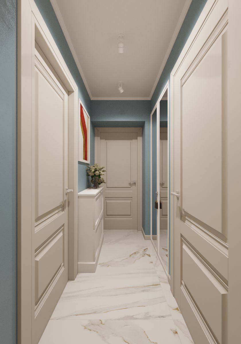 Однокомнатная квартира  34 м2