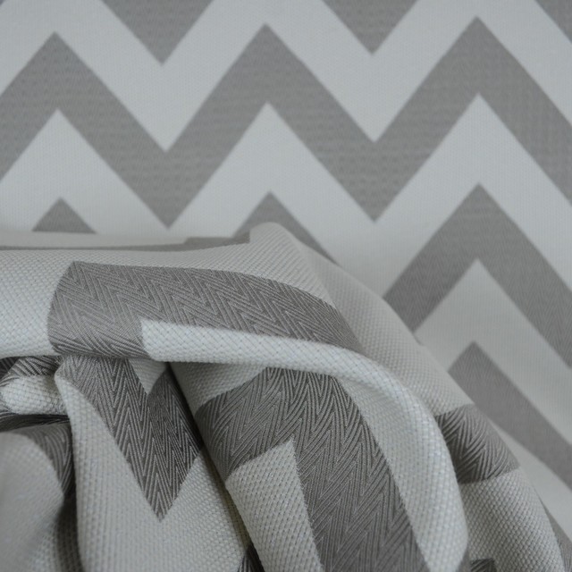 Chevron Chic Quartz Waverly Fabric Traditional Drapery Chevron Chic Quartz Waverly Fabric