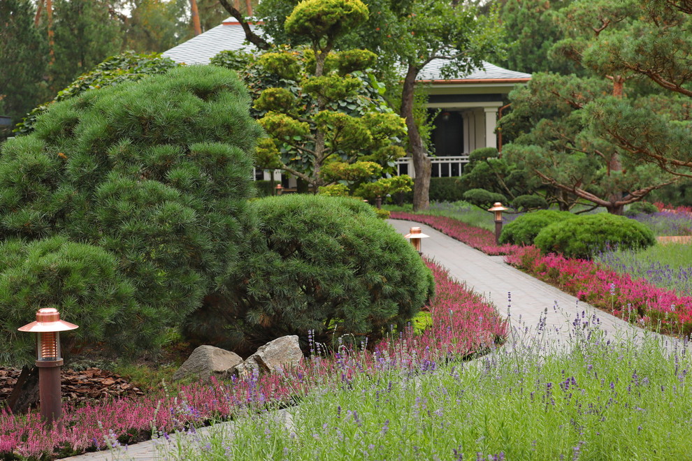 Коттеджный сад в Барвихе (дизайн и исполнение компании "Imperial Garden")