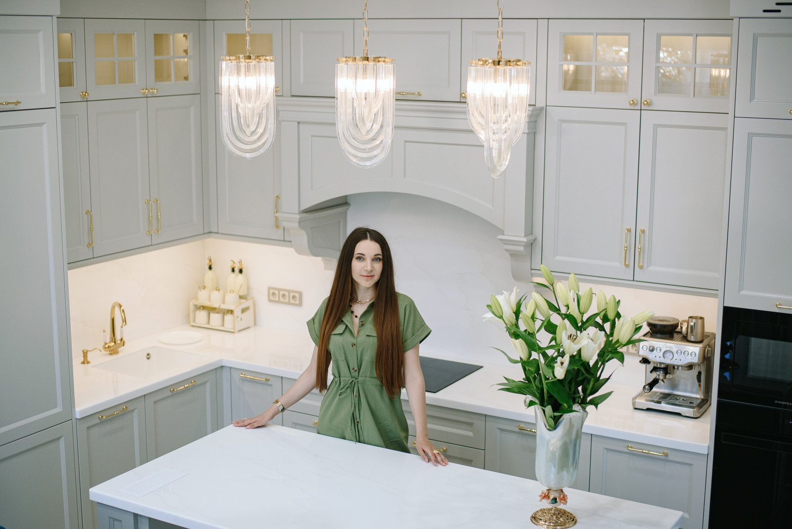 Кухня из проекта Богемский Хрусталь