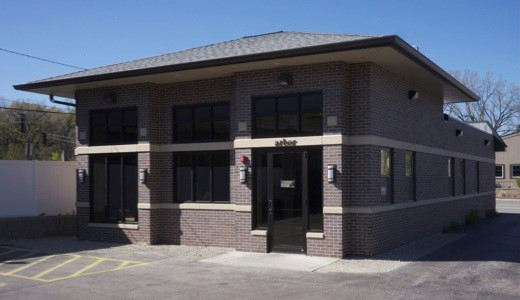 Veterinary Hospital Gut Rehab, New Facade and Storefront