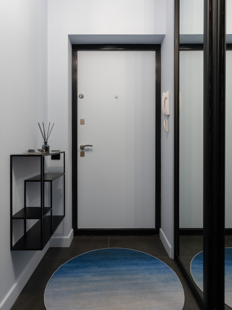 Малые м2 - не помеха комфорта. Смелый и яркий интерьер для молодой семьи