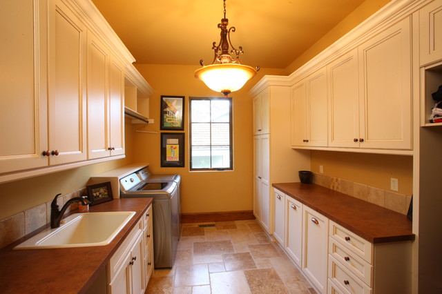 Tuscan Kitchen - Traditional - Laundry Room - Seattle - by ...  Tuscan Kitchen traditional-laundry-room