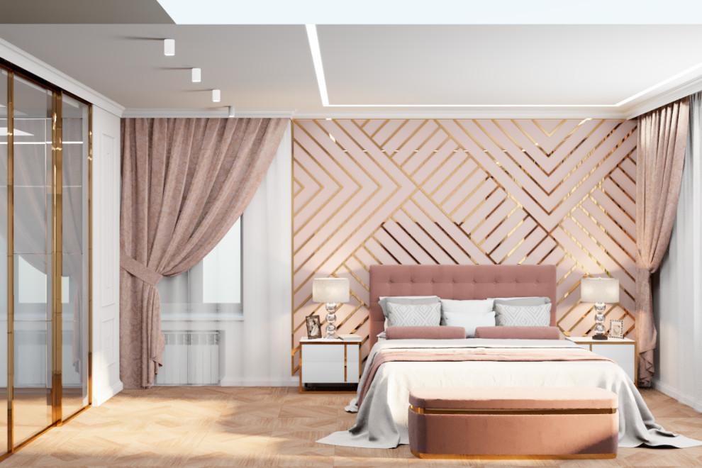 Проект интерьера двухэтажного дома