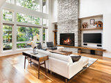 Transitional Living Room by White Mountain Hearth- Empire Comfort Systems