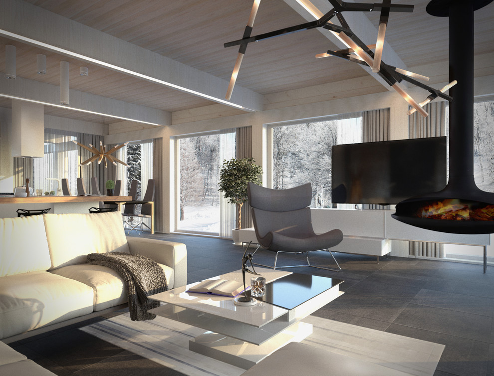 Современный загородный дом