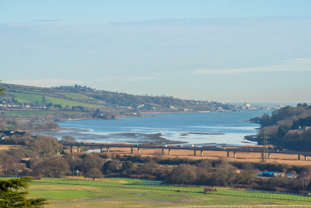 Teign View modern-fasad