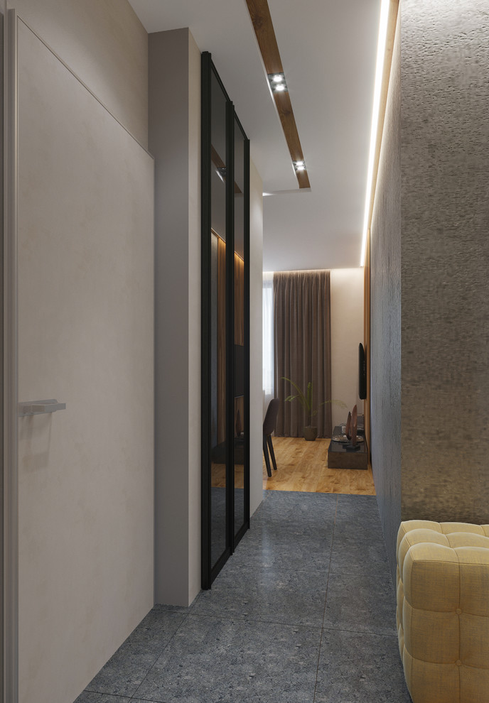 Дизайн интерьера двухкомнатной квартиры в СПб