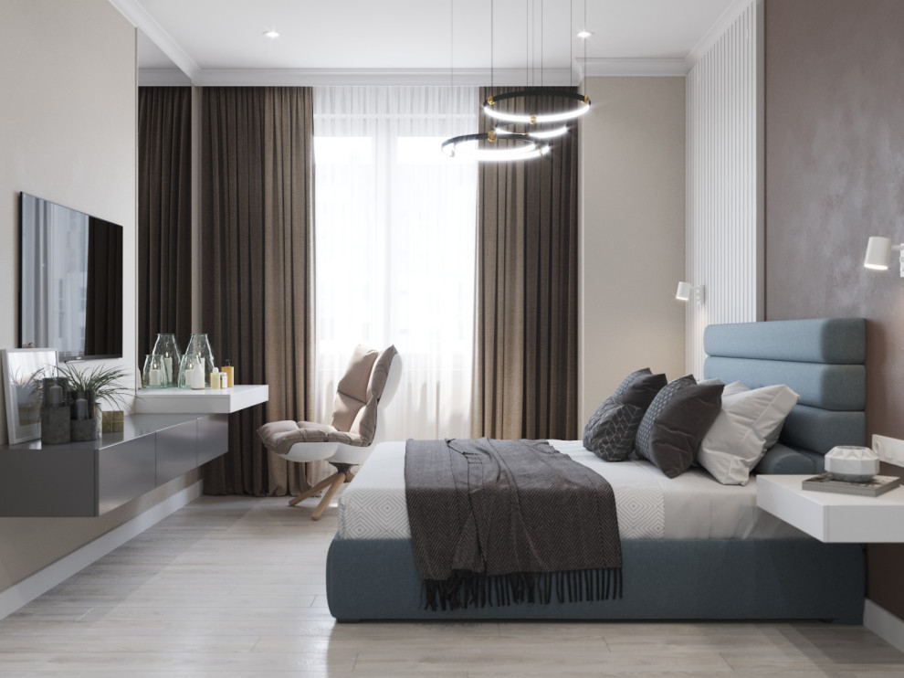 Проект квартиры 74 кв в ЖК "Манхеттен" г.Челябинск