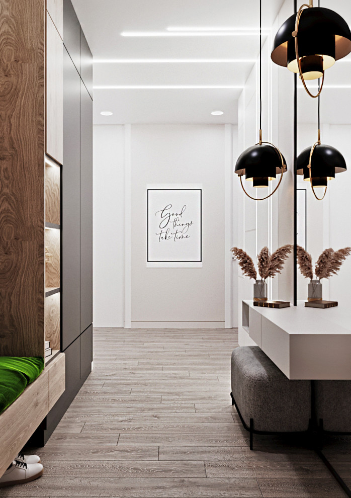 Яркий современный интерьер- Жк Сильвер