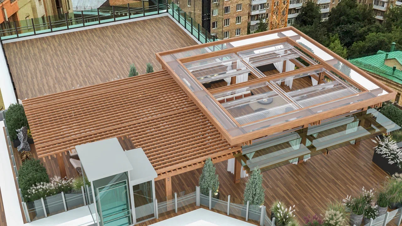 Терасса пент-хаус