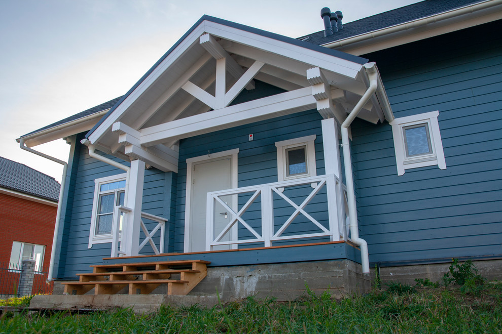 Небольшой дом из бруса в Кадницах