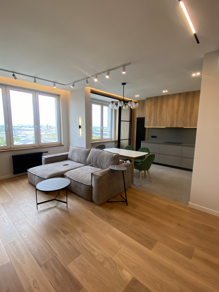 Реализация дизайн-проекта для квартиры 63 м2.