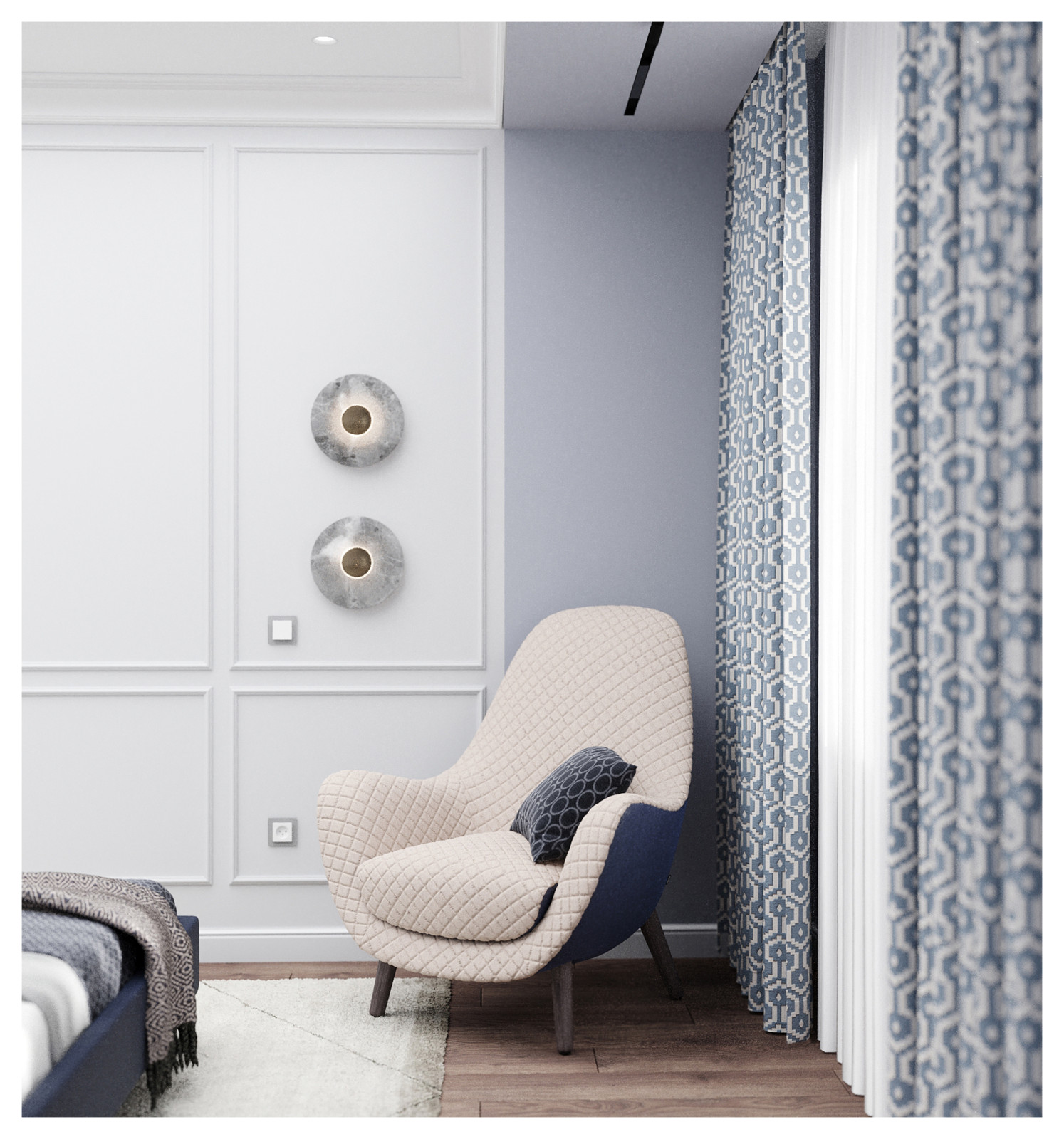 Квартира молодой девушки в Scandis