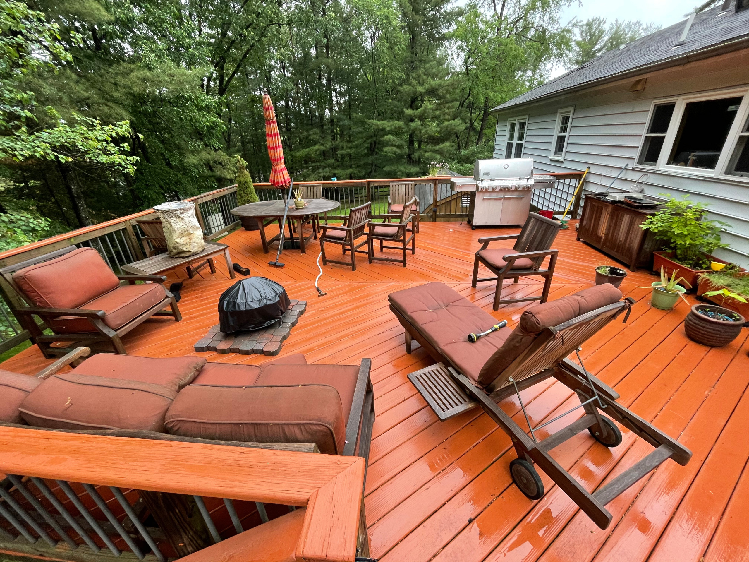Composite deck boards replacement