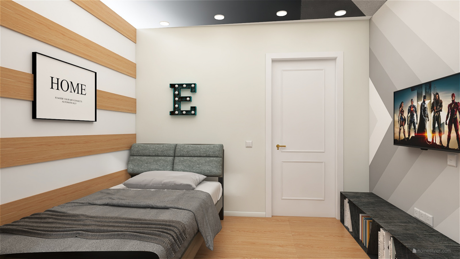 Трехкомнатная квартира в панельном доме