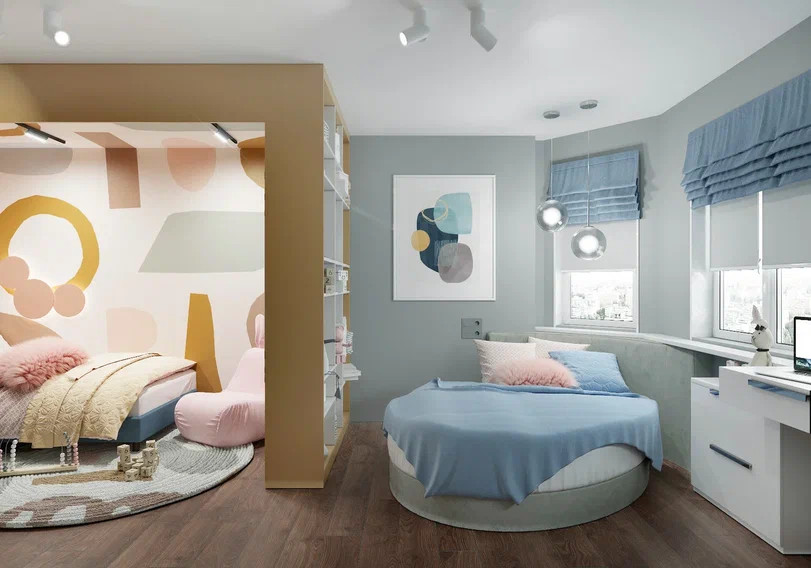 Детская комната для девочек