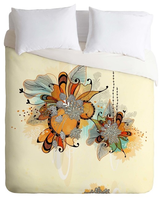 Deny Designs Iveta Abolina Sunset 2 Duvet Cover, King - Contemporary ...